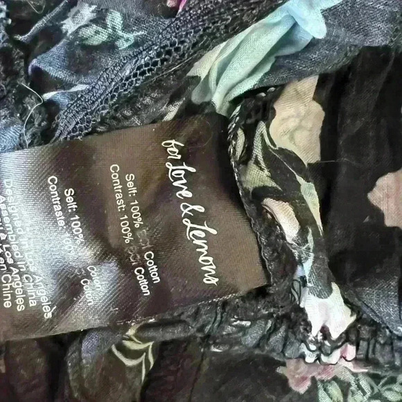 For Love & Lemons Handkerchief Print Cotton Tank – XS - Picture 8 of 11